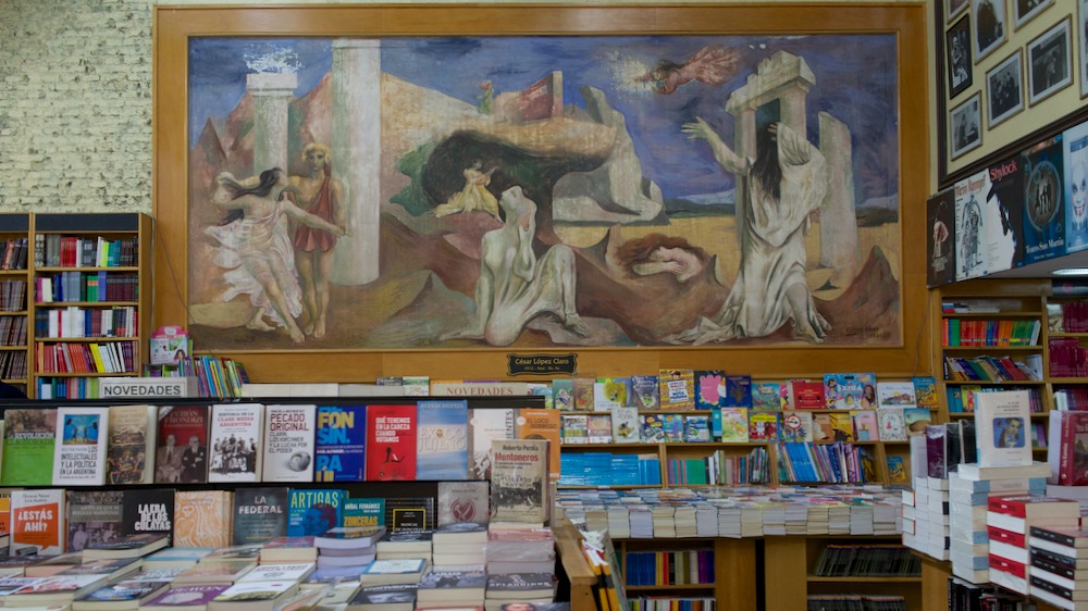 la Libreria Losada, sulla Avenida Corrientes, per libri di arte, storia, letteratura e scienze sociali