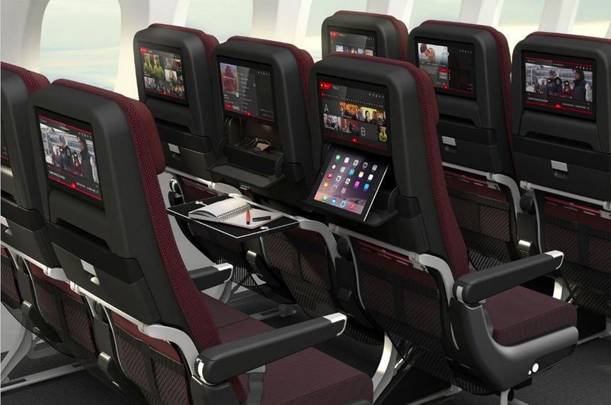 Qantas Boeing Dreamliner 787-900, nuovi sedili Recaro