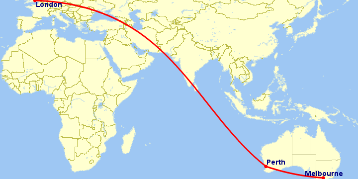 dal 2018 Qantas volerà da Perth a Londra in 17 ore